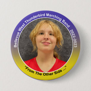 Badge Rond 7,6 Cm Trumpet Anastasia 9