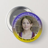 Badge Rond 7,6 Cm Trumpet Madalyn 9 (Devant & derrière)