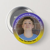 Badge Rond 7,6 Cm Tuba Zane 11 (Devant & derrière)