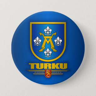 Badge Rond 7,6 Cm Turku