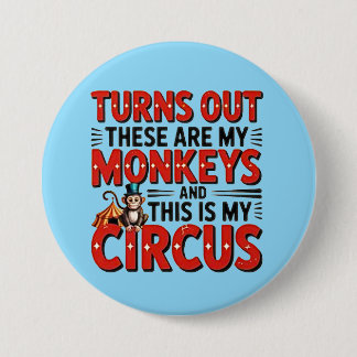 Badge Rond 7,6 Cm turns out...