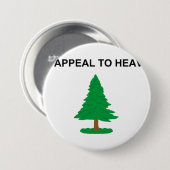 Badge Rond 7,6 Cm Un appel au drapeau du ciel (Devant & derrière)