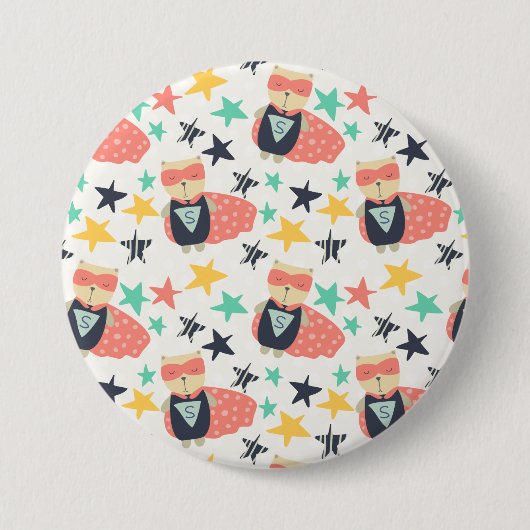 Badge Rond 7,6 Cm un bouton (Devant)