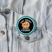 Badge Rond 7,6 Cm Un cookie intelligent (En situation)