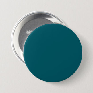 Badge Rond 7,6 Cm Un fond sarcelle uni remplit l'image