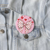Badge Rond 7,6 Cm Un petit Baby shower de maman-to-be (En situation)