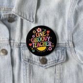 Badge Rond 7,6 Cm Un professeur super cool (En situation)