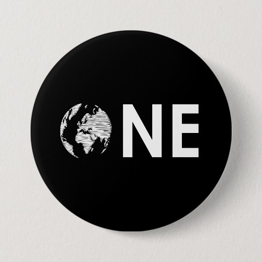 Badge Rond 7,6 Cm Une borne (Devant)