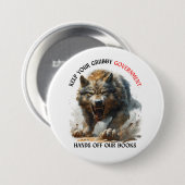 Badge Rond 7,6 Cm Unite Against Book Bans Custom Designed Bouton (Devant & derrière)