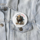 Badge Rond 7,6 Cm Unite Against Book Bans Custom Designed Bouton (En situation)