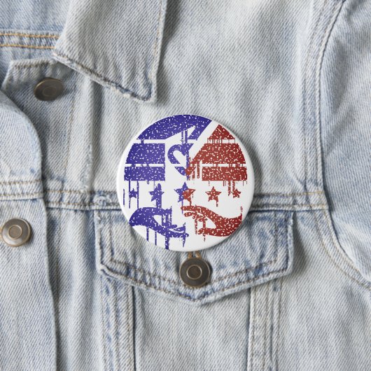 Badge Rond 7,6 Cm Unité dans les différences (En situation)