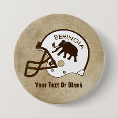 Badge Rond 7,6 Cm Université de Beringia (Devant)