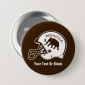 Badge Rond 7,6 Cm Université de Beringia (Devant & derrière)