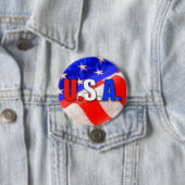 BADGE ROND 7,6 CM USA (En situation)