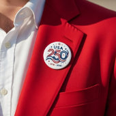 Badge Rond 7,6 Cm USA 250th 1776-2026