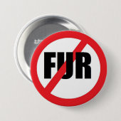 Badge Rond 7,6 Cm V-fourrure (Devant & derrière)