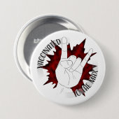 Badge Rond 7,6 Cm Vacciné Au Maximum (Devant & derrière)