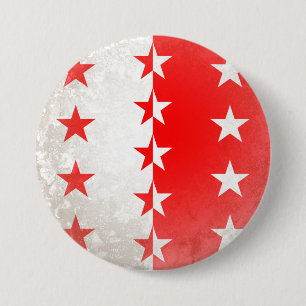 Badge Rond 7,6 Cm Valais