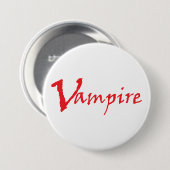 Badge Rond 7,6 Cm Vampire (Devant & derrière)