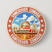Badge Rond 7,6 Cm Vancouver (Devant)
