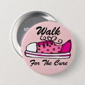 Badge Rond 7,6 Cm Vente ! Sensibilisation au cancer - SRF (Devant & derrière)