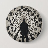 Badge Rond 7,6 Cm Vestibular Migraine Vertigo Meniere's Dizzy Off (Devant)