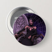 Badge Rond 7,6 Cm Veuve noire (Devant & derrière)