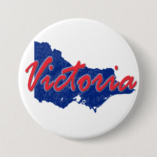 Badge Rond 7,6 Cm Victoria