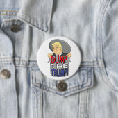 Badge Rond 7,6 Cm Videz le bouton d'atout (En situation)