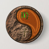 Badge Rond 7,6 Cm Vierge & Rat de Bois (Devant)