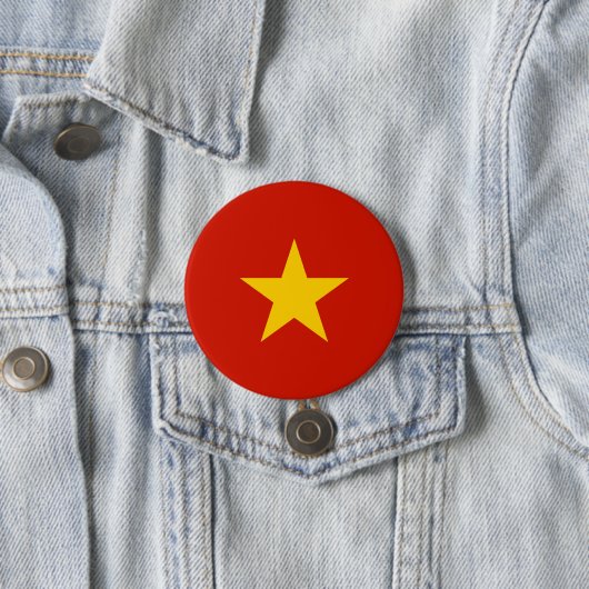 Badge Rond 7,6 Cm Viêtnam (En situation)
