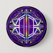 Badge Rond 7,6 Cm Violet W3 (Devant)