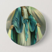 Badge Rond 7,6 Cm Virgin Mary (Devant)