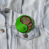 Badge Rond 7,6 Cm Virgo le moissonneur (En situation)