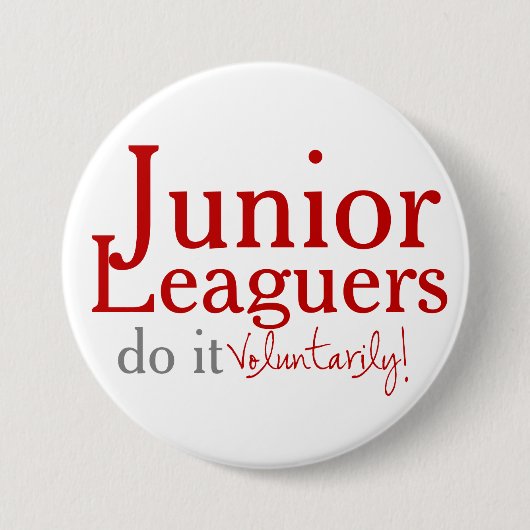 Badge Rond 7,6 Cm Volontairement bouton (Devant)