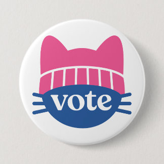 Badge Rond 7,6 Cm Vote