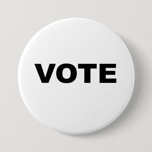 Badge Rond 7,6 Cm Vote (Devant)