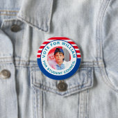 Badge Rond 7,6 Cm Vote pour le président de classe : Conseil étudian (En situation)