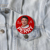 Badge Rond 7,6 Cm Vote Rick Perry 2016 (En situation)