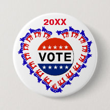 Voter Élections Bouton Démocratique