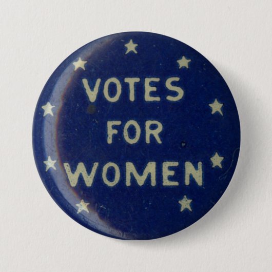 Badge Rond 7,6 Cm Votes for Women Historic Star Suffrage Pin (Devant)
