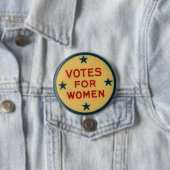 Badge Rond 7,6 Cm Votes pour le Pin historique de suffrage d'étoile (En situation)