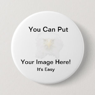 Badge Rond 7,6 Cm Votre image ici