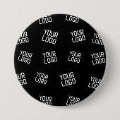 Badge Rond 7,6 Cm Votre logo ou image | Modèle de recherche aléatoir (Devant)