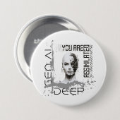 Badge Rond 7,6 Cm Vous êtes assimilés, êtes-vous au courant ? (Devant & derrière)