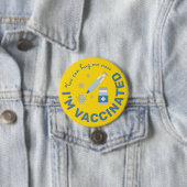 Badge Rond 7,6 Cm "Vous pouvez me serrer dans vos bras maintenant, j (En situation)