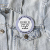 Badge Rond 7,6 Cm Voyage entre filles 2022 Week-end de vacances pers (En situation)