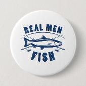 Badge Rond 7,6 Cm Vrai poisson (Devant)
