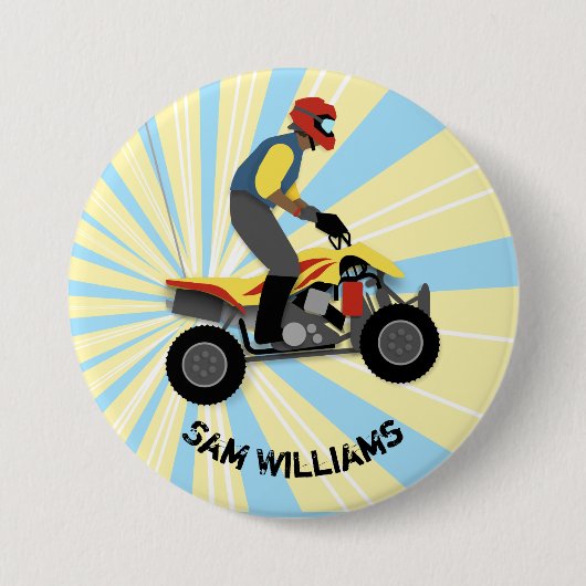 BADGE ROND 7,6 CM VTT (Devant)