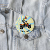 BADGE ROND 7,6 CM VTT (En situation)